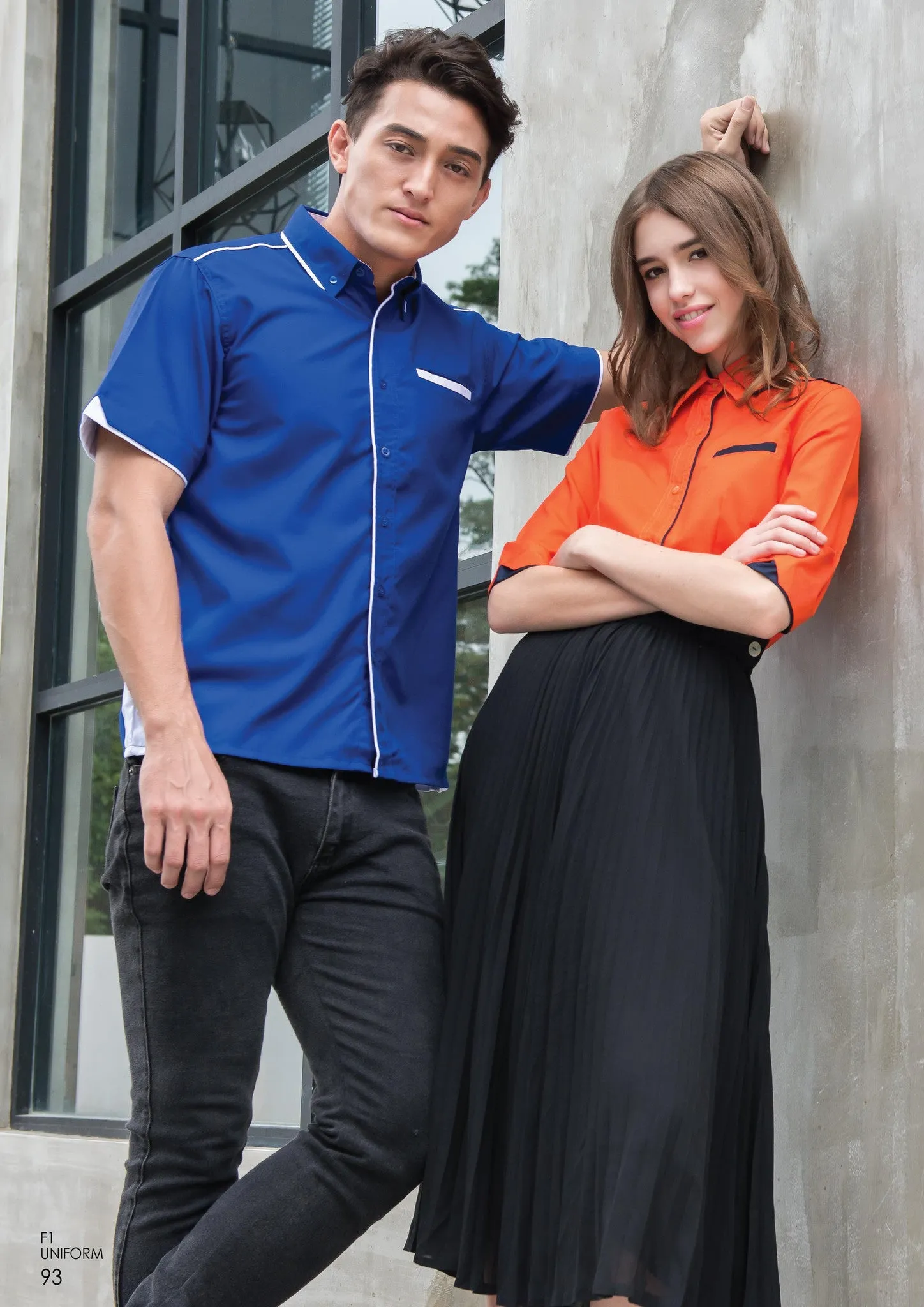 117 Female 3/4 Sleeve Button Top -