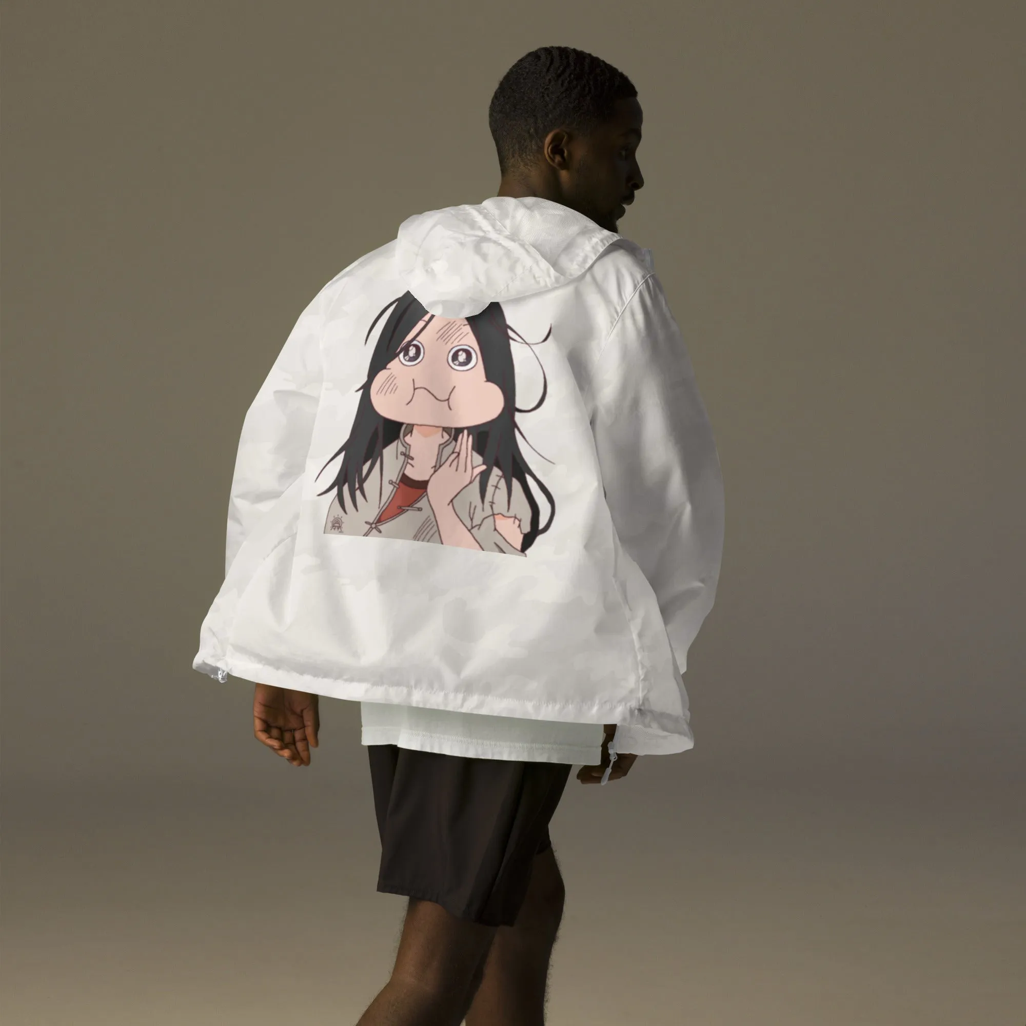 16- Unisex Windbreaker Jacket - Hitori no Shita - Fuu Houhou