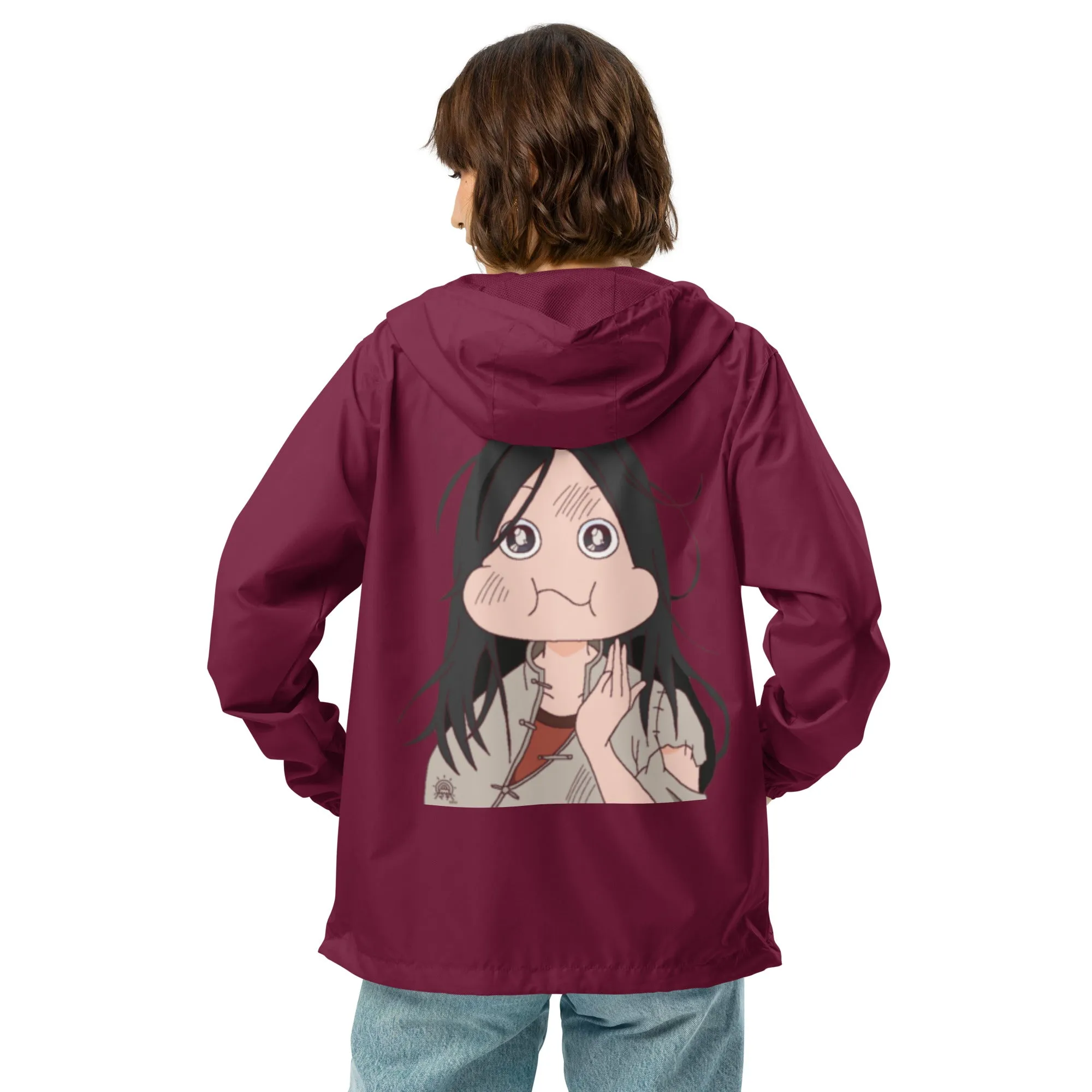 16- Unisex Windbreaker Jacket - Hitori no Shita - Fuu Houhou