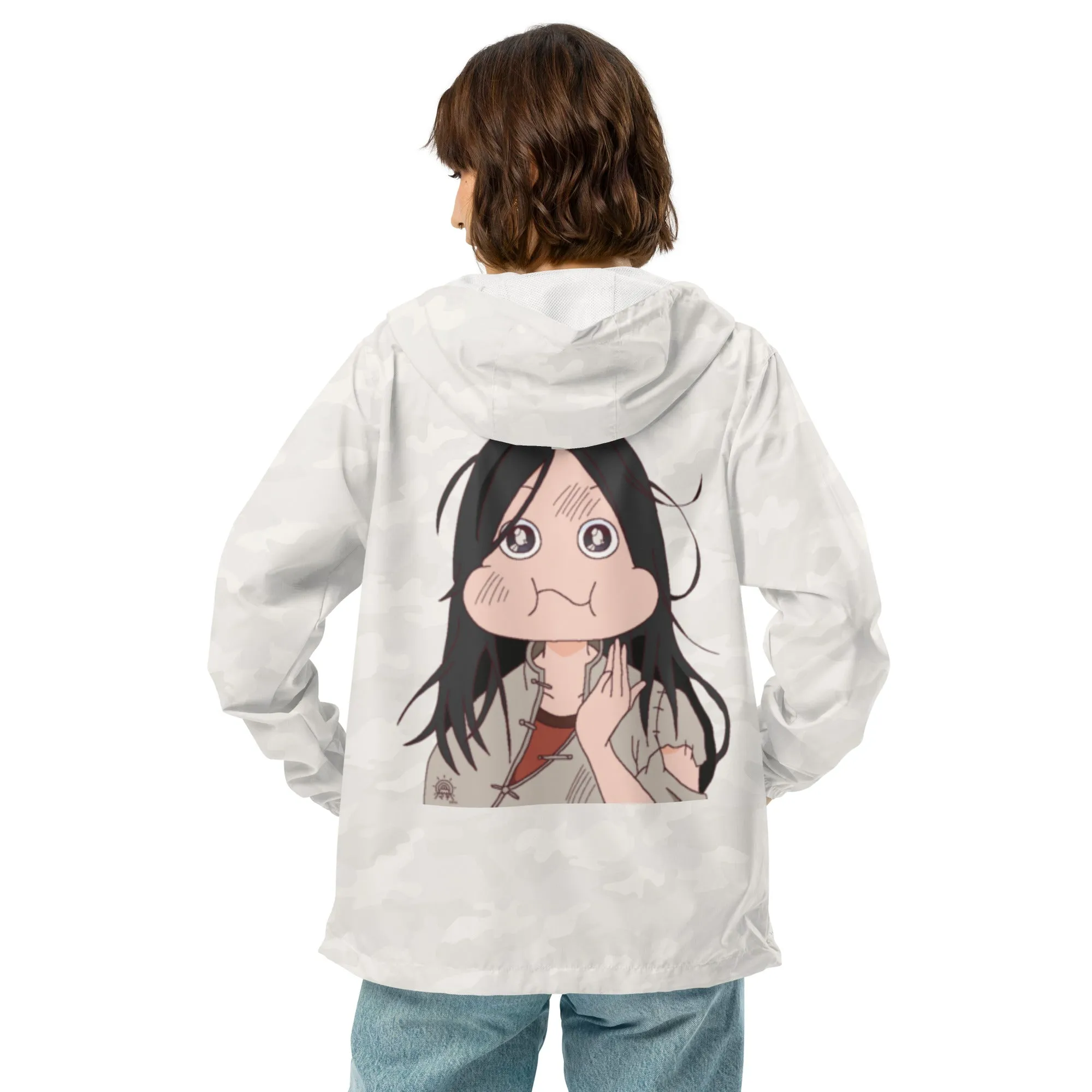 16- Unisex Windbreaker Jacket - Hitori no Shita - Fuu Houhou