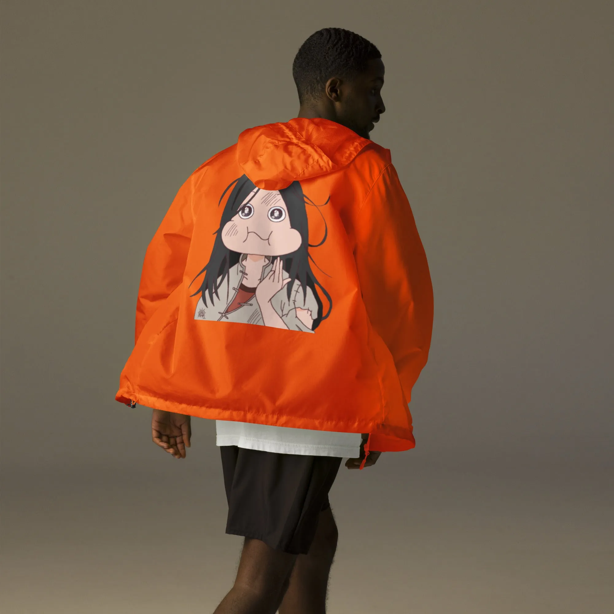 16- Unisex Windbreaker Jacket - Hitori no Shita - Fuu Houhou