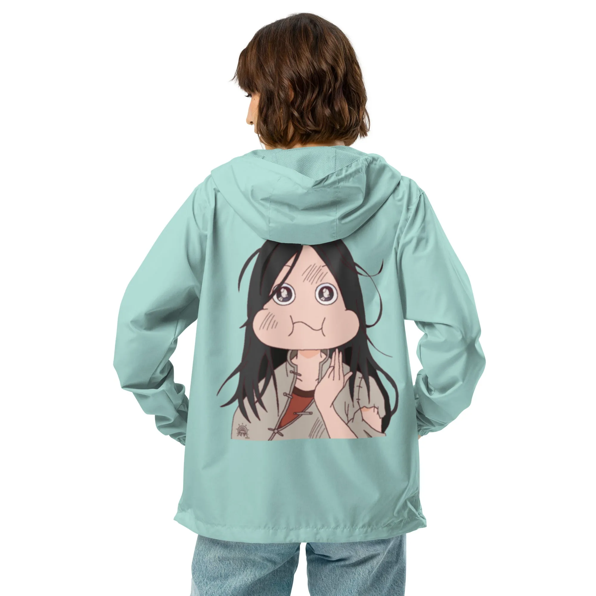 16- Unisex Windbreaker Jacket - Hitori no Shita - Fuu Houhou