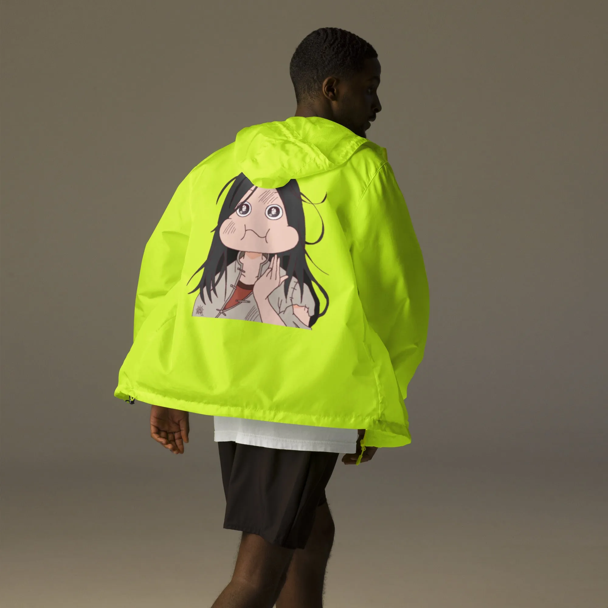 16- Unisex Windbreaker Jacket - Hitori no Shita - Fuu Houhou