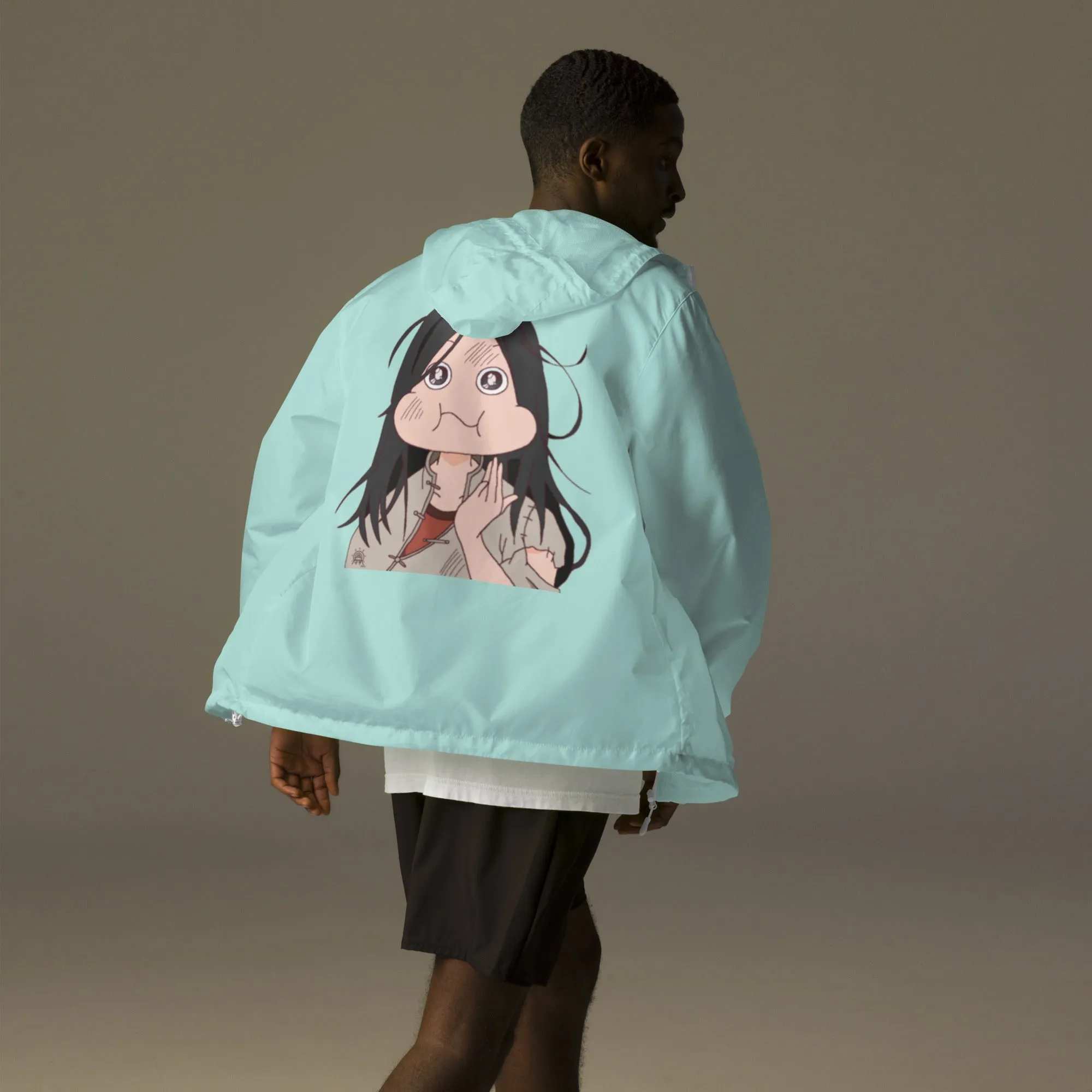 16- Unisex Windbreaker Jacket - Hitori no Shita - Fuu Houhou