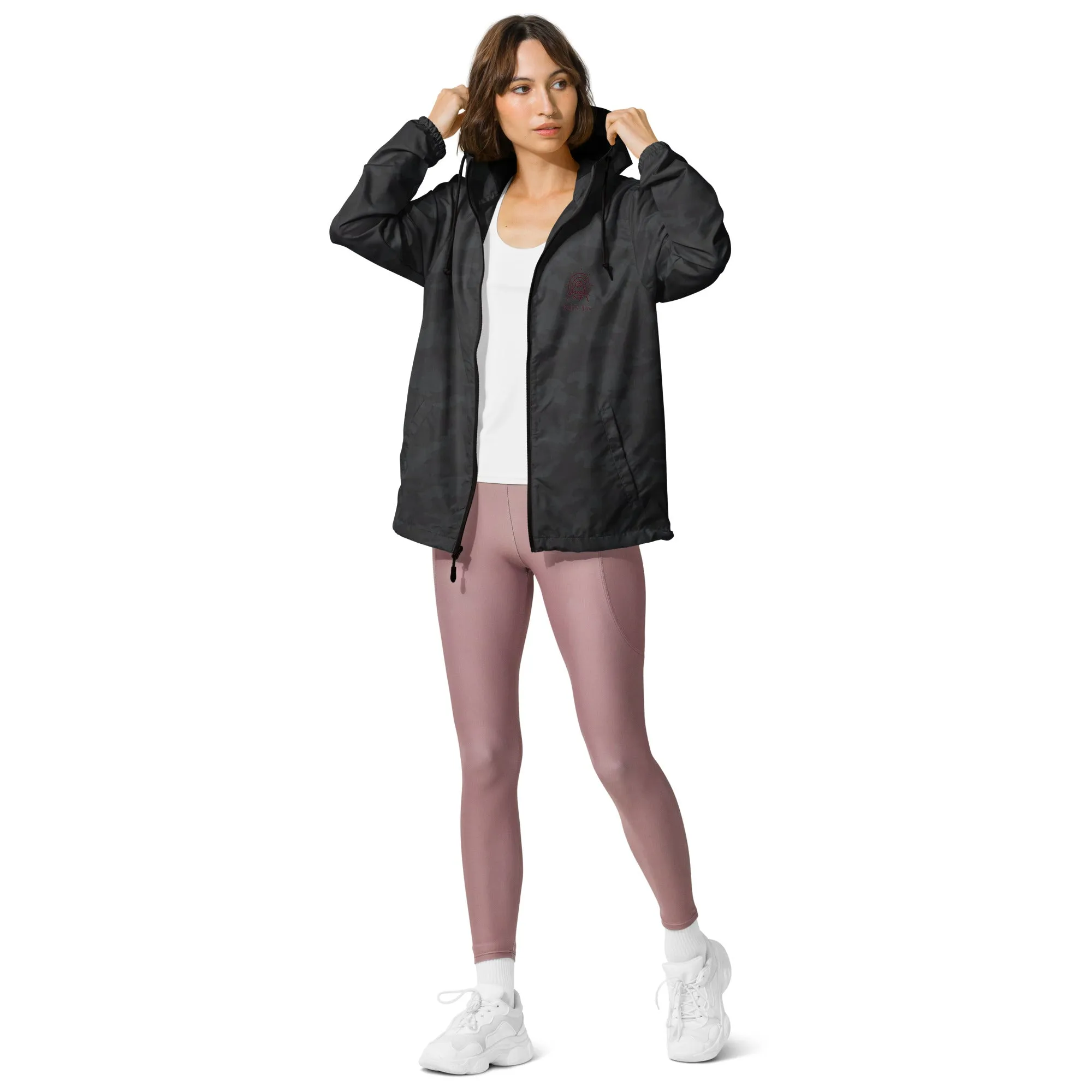 16- Unisex Windbreaker Jacket - Hitori no Shita - Fuu Houhou