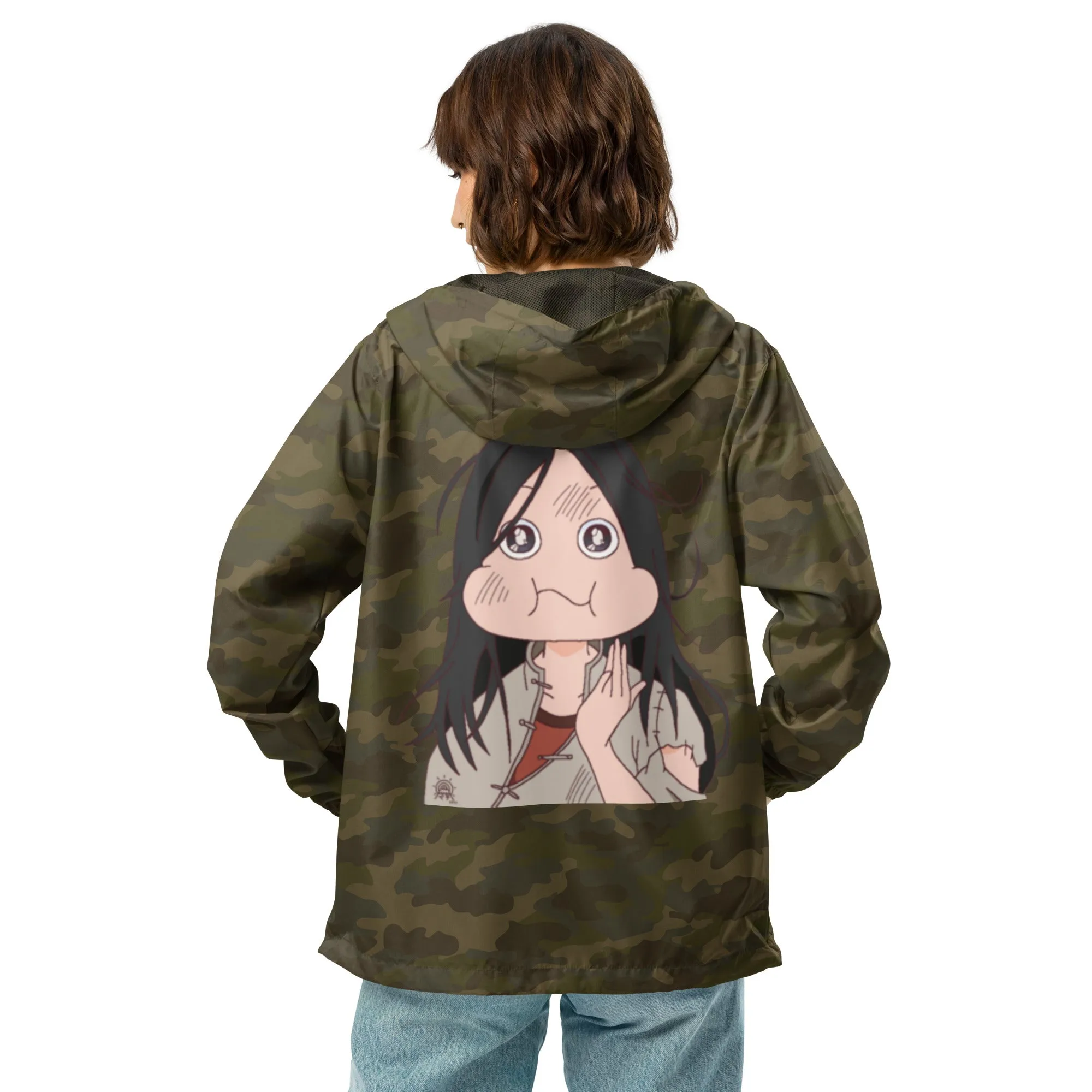 16- Unisex Windbreaker Jacket - Hitori no Shita - Fuu Houhou
