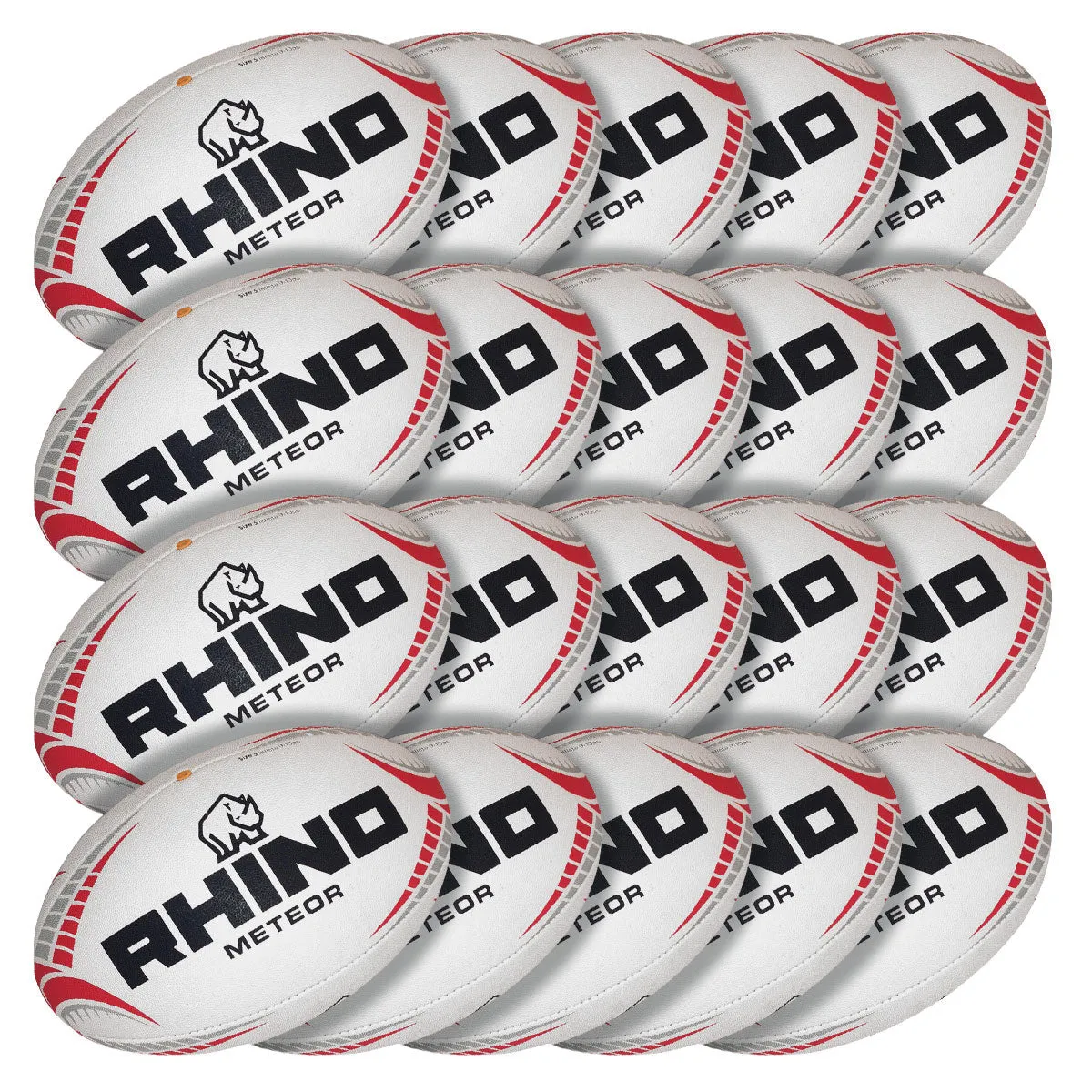 20pc Meteor Match Rugby Ball Bundle