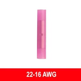 #22-16 Nylon Insulated Butt Connector, 10 pack