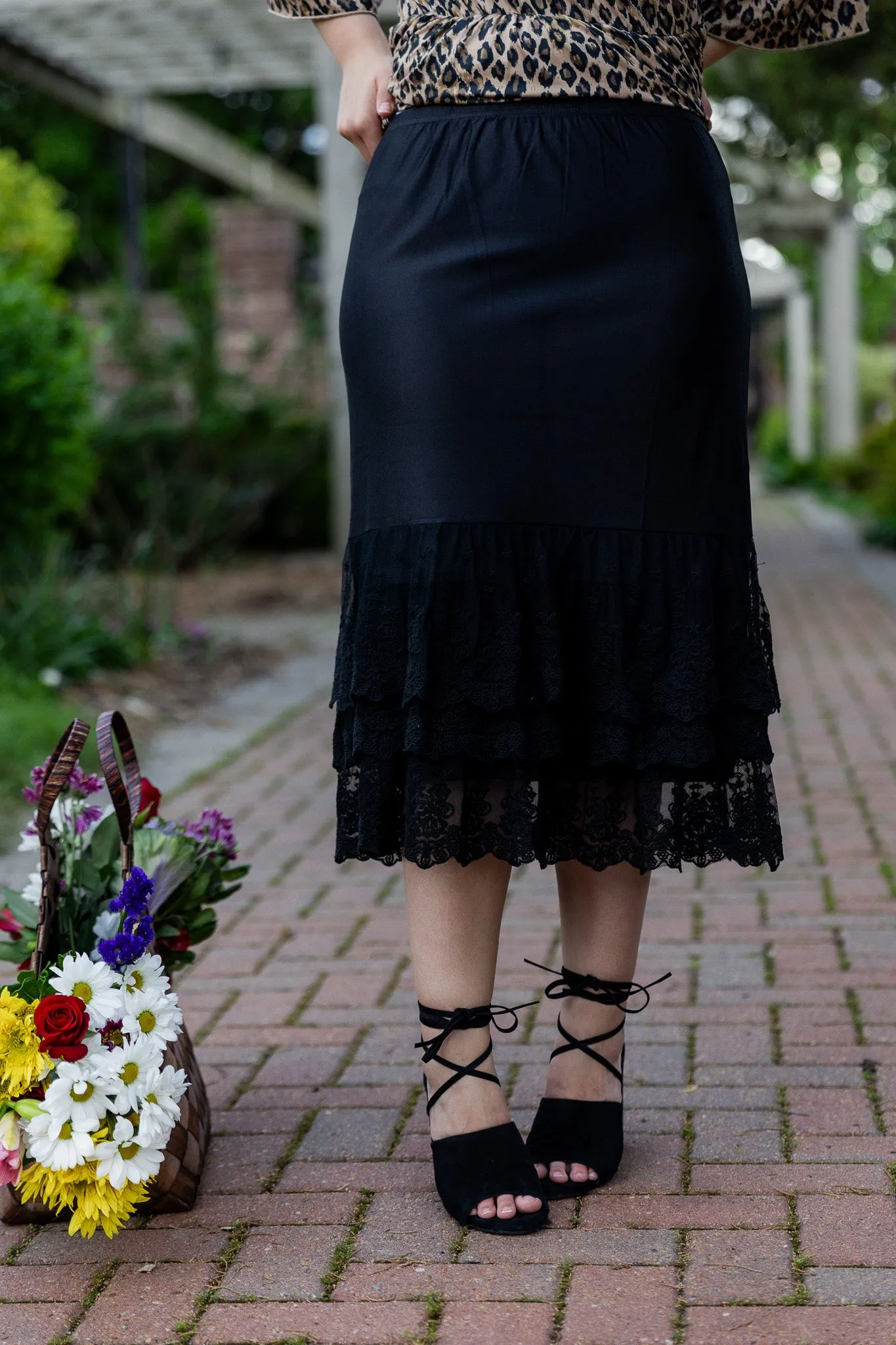 27" Lace Layering Slip
