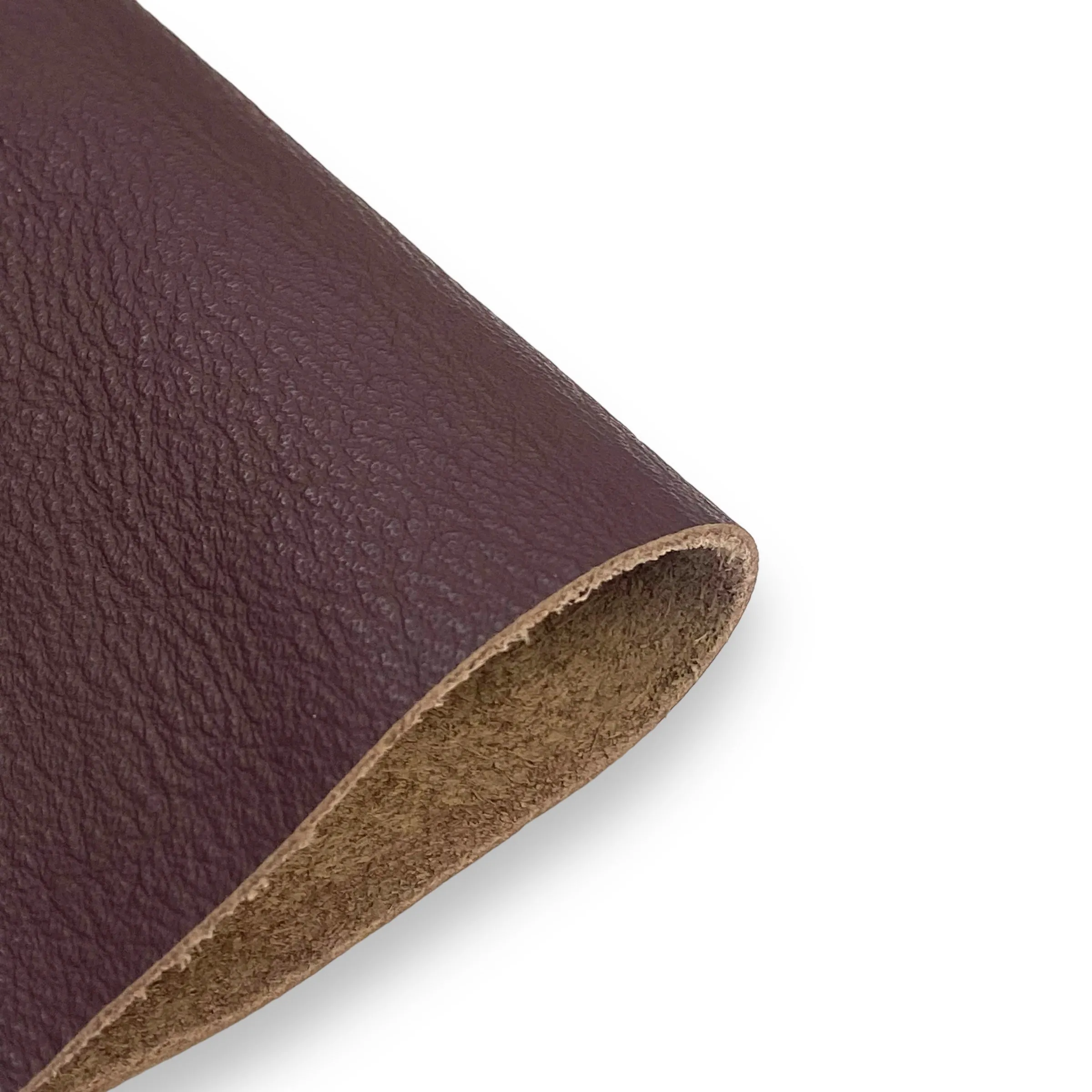 2oz (1.1mm) Cow Leather- Dark Burgundy (per square foot)