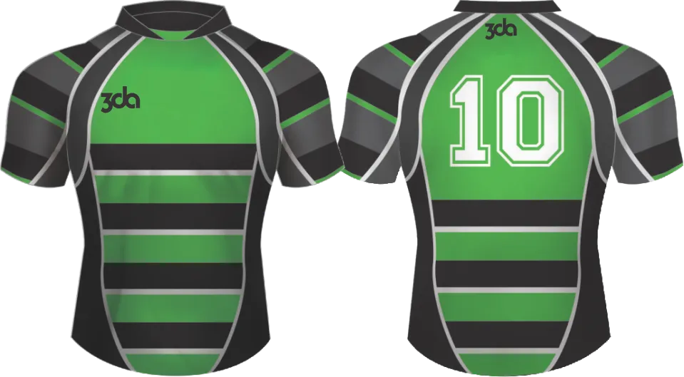3DA Sublimated Rugby Jersey