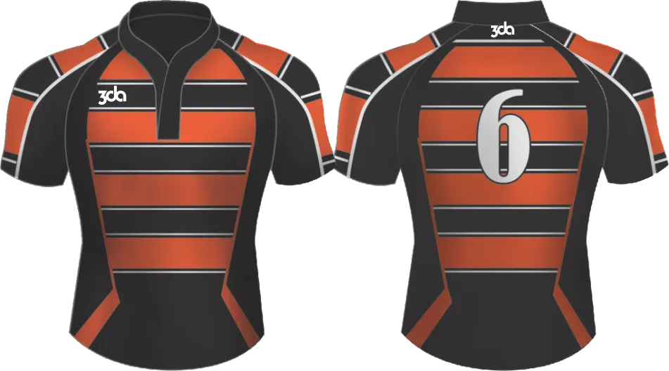 3DA Sublimated Rugby Jersey