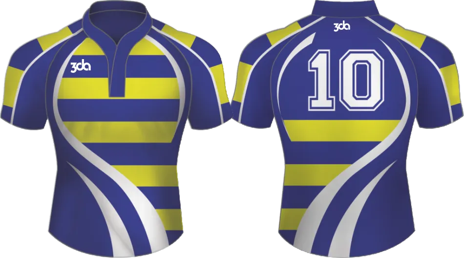 3DA Sublimated Rugby Jersey