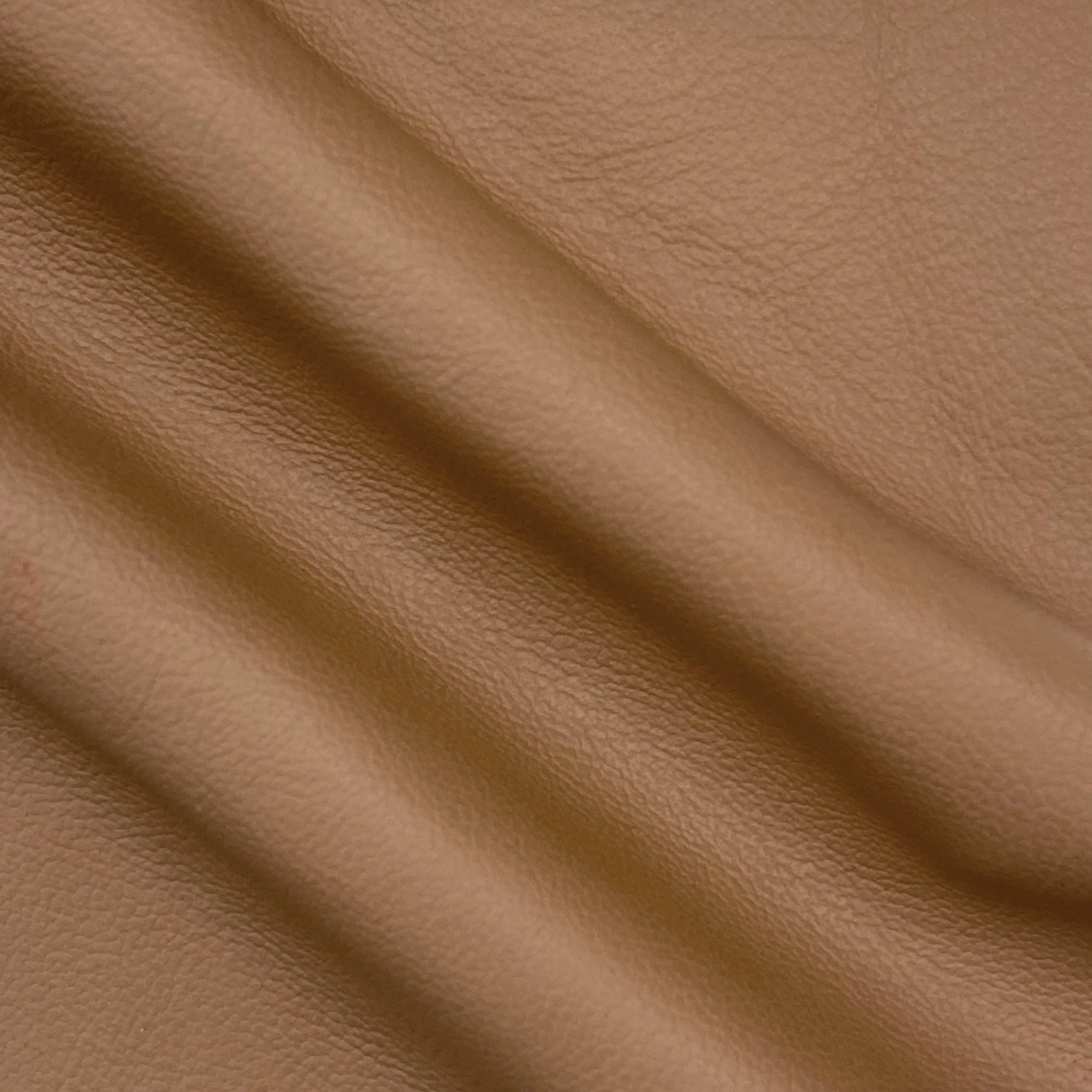 3oz (1.3mm) Cow Leather - Fawn (per square foot)