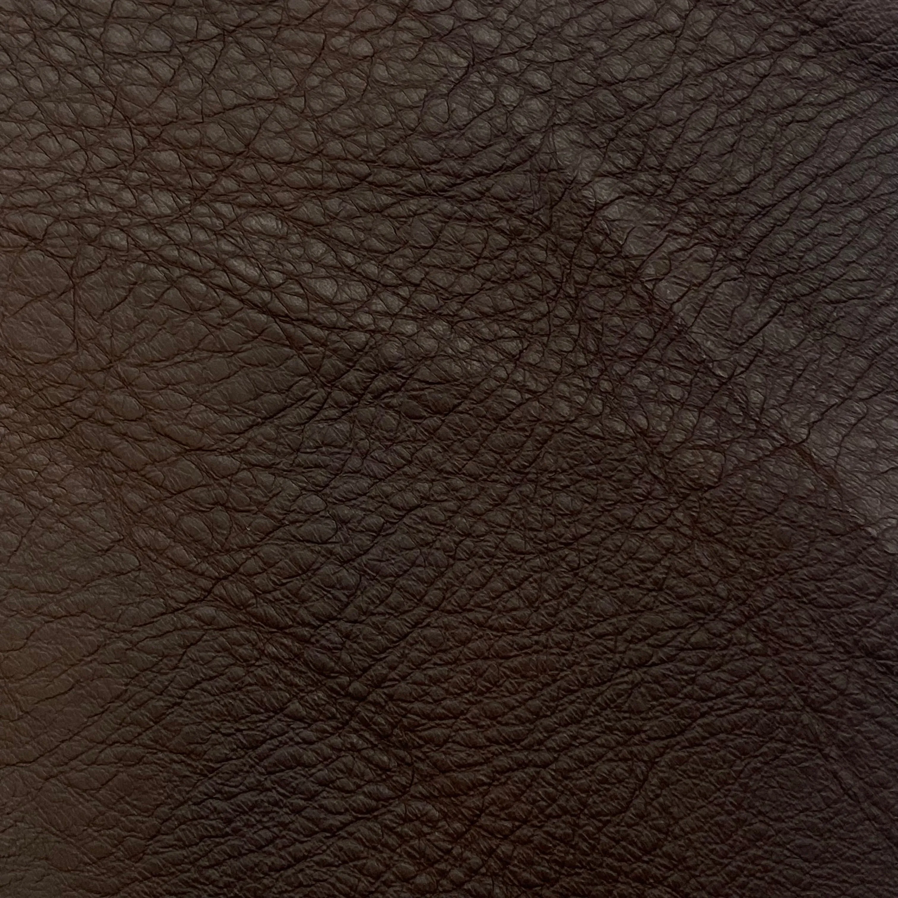 4oz (1.8mm) Pebble Cow Leather - Brown (per square foot)