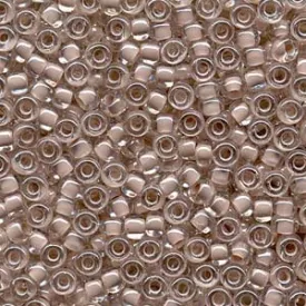 6/0 Miyuki Blush Lined Crystal 20 grams