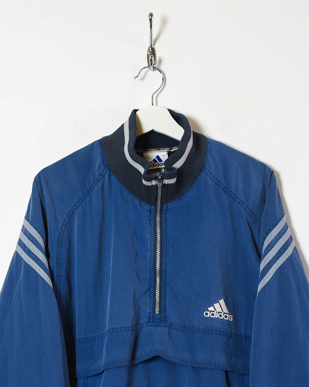 Adidas 1/4 Zip Windbreaker Jacket - Large