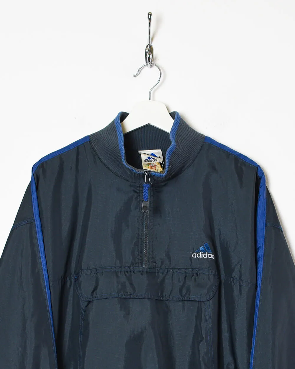 Adidas 1/4 Zip Windbreaker Jacket - Large