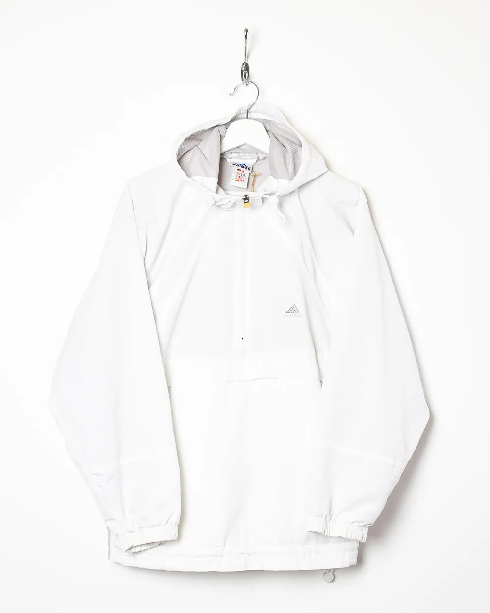 Adidas 1/4 Zip Windbreaker Jacket - Large