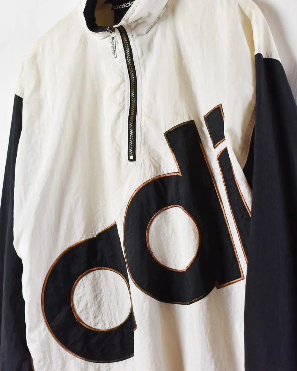 Adidas 1/4 Zip Windbreaker Jacket - Small