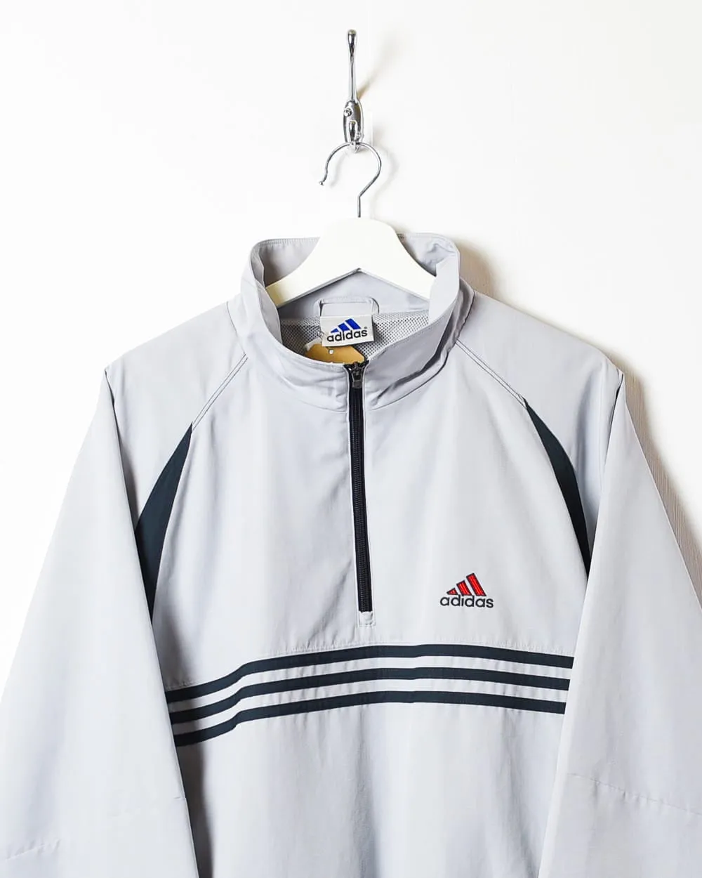 Adidas 1/4 Zip Windbreaker Jacket - X-Large