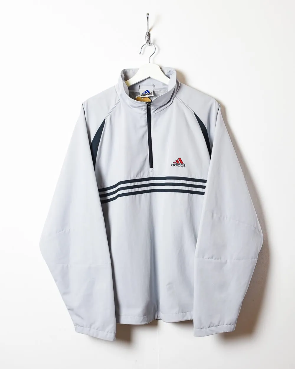 Adidas 1/4 Zip Windbreaker Jacket - X-Large