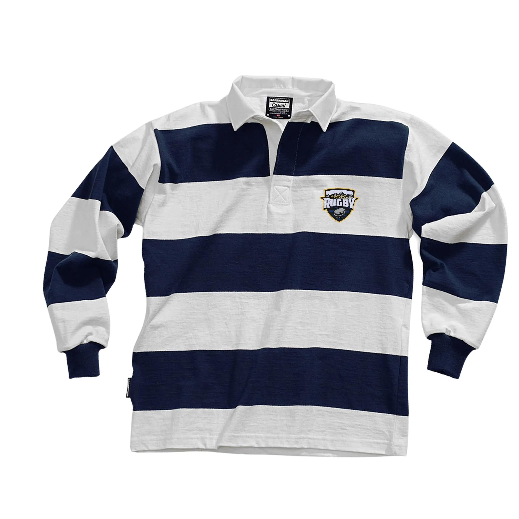 Alaska Rugby Casual Weight Stripe Jersey