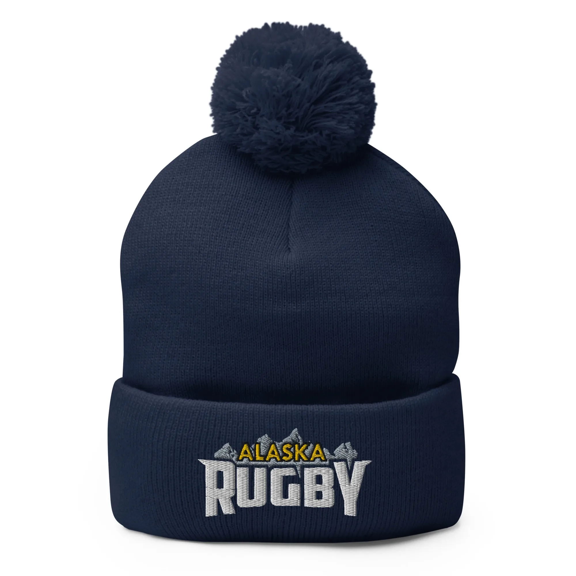 Alaska Rugby Pom Beanie