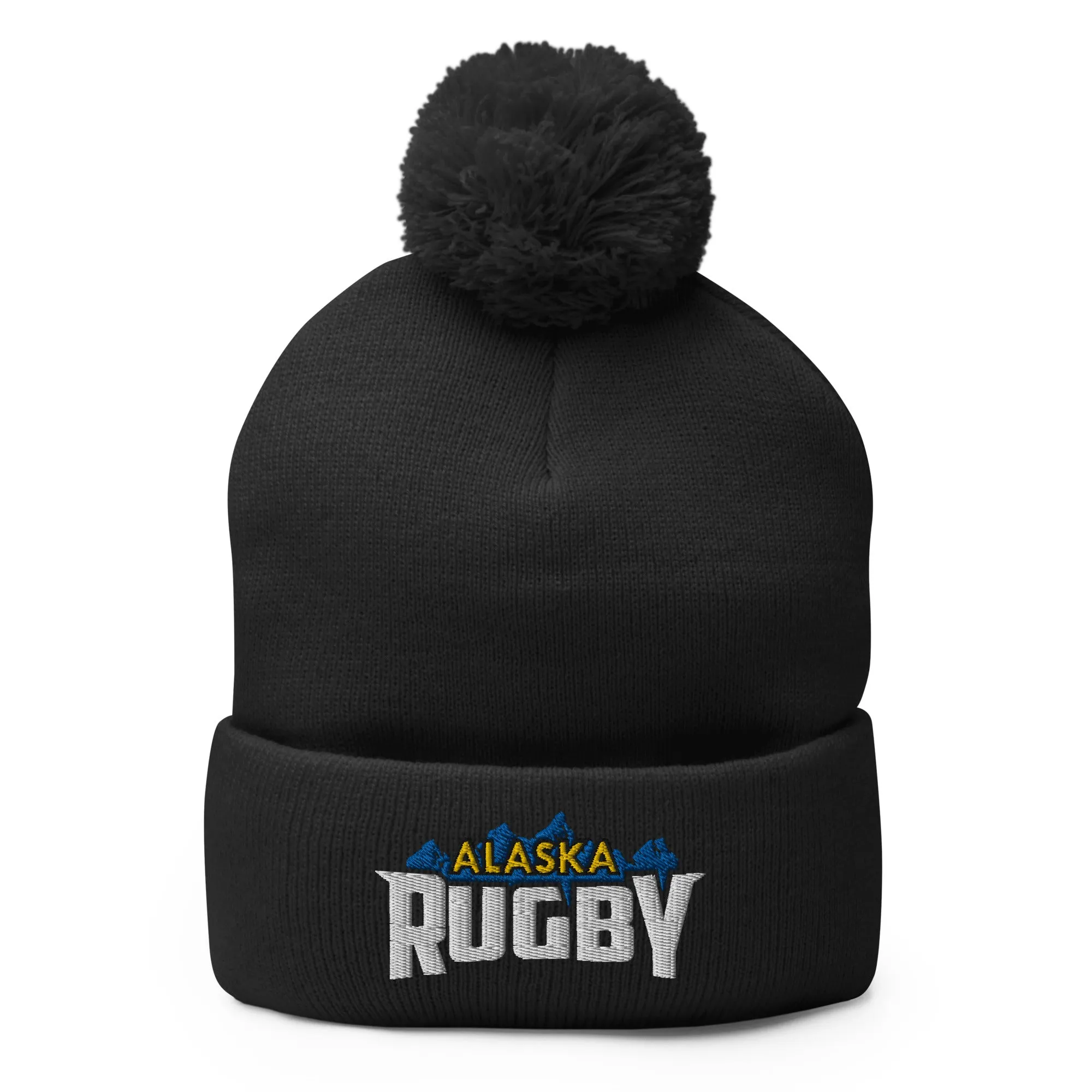 Alaska Rugby Pom Beanie