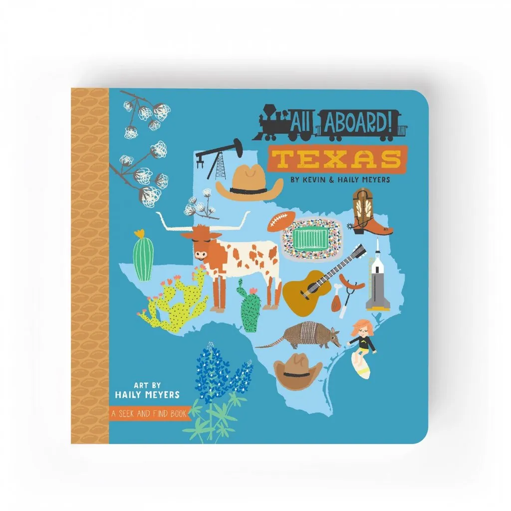 All Aboard Texas: A Seek and Find Book