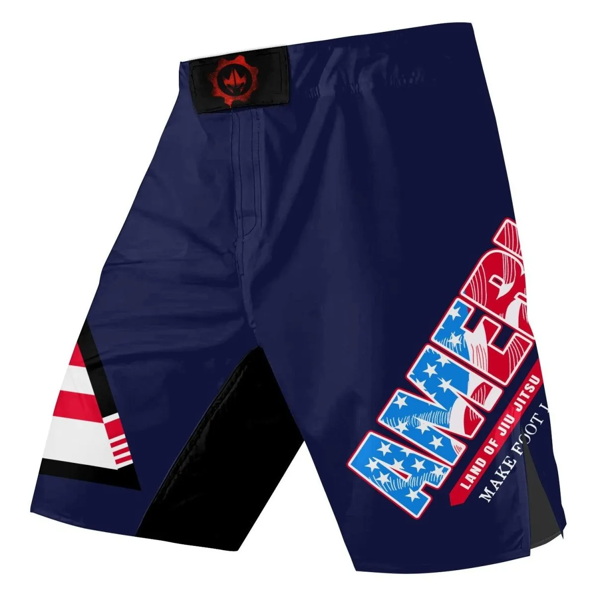 American Flag Blue Fight Shorts