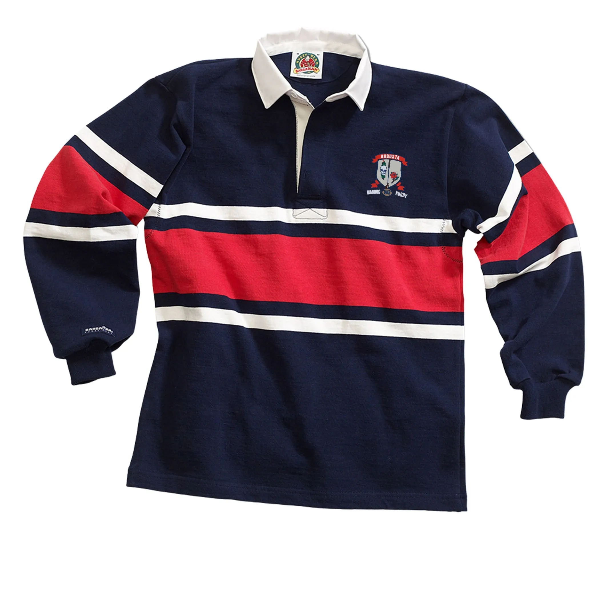 Augusta Rugby Collegiate Stripe Rugby Jersey