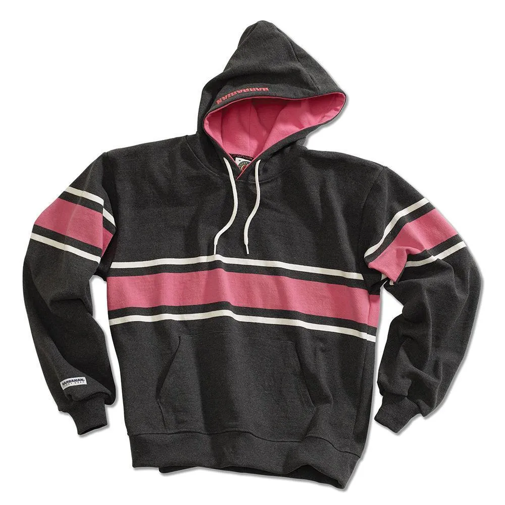Barbarian Kangaroo Pouch Stripe Rugby Hoodie