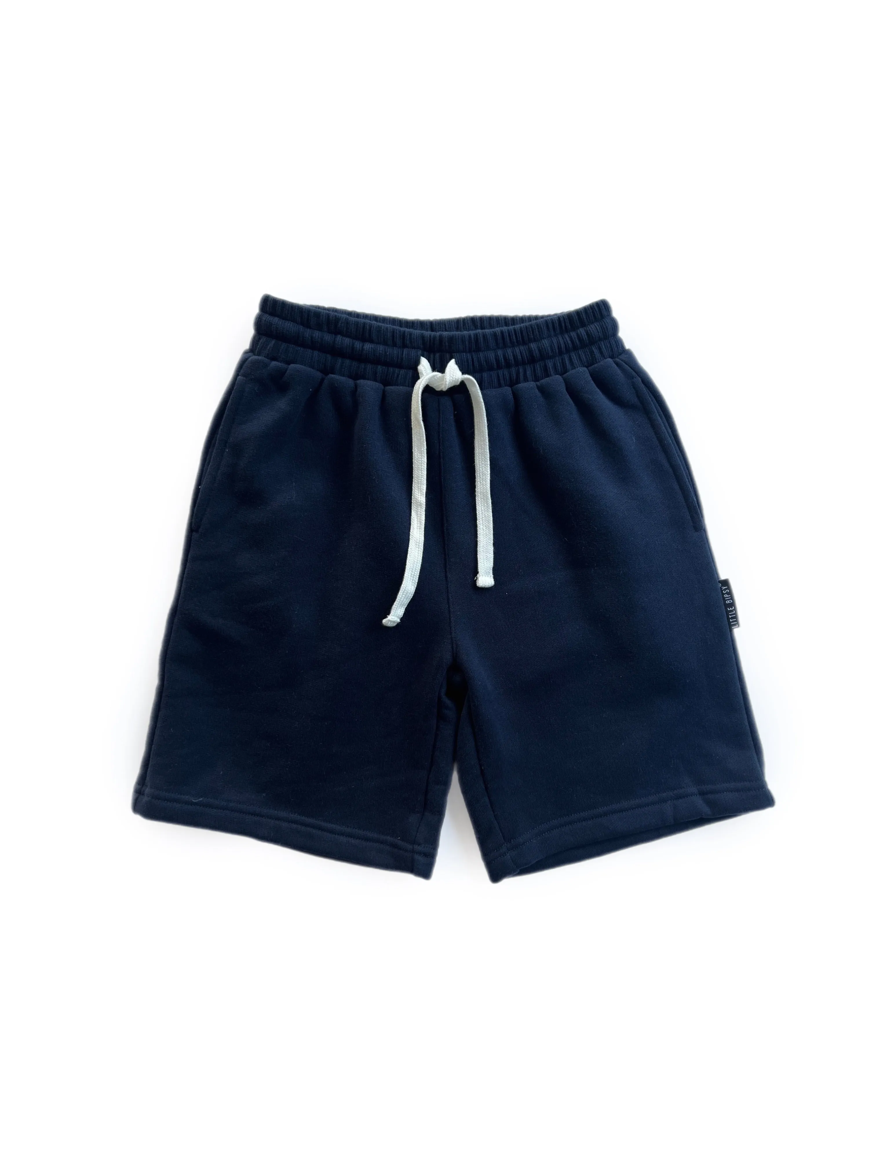 Basic Sweatshort - Navy