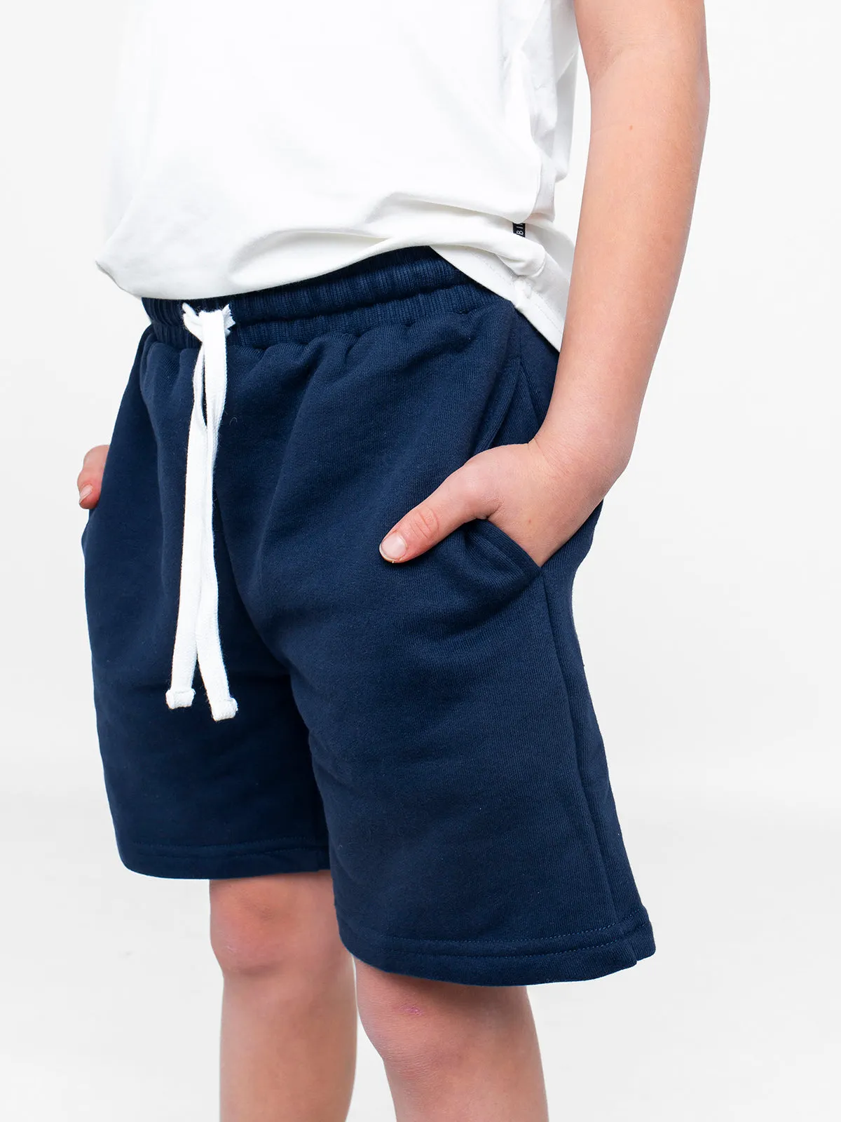 Basic Sweatshort - Navy