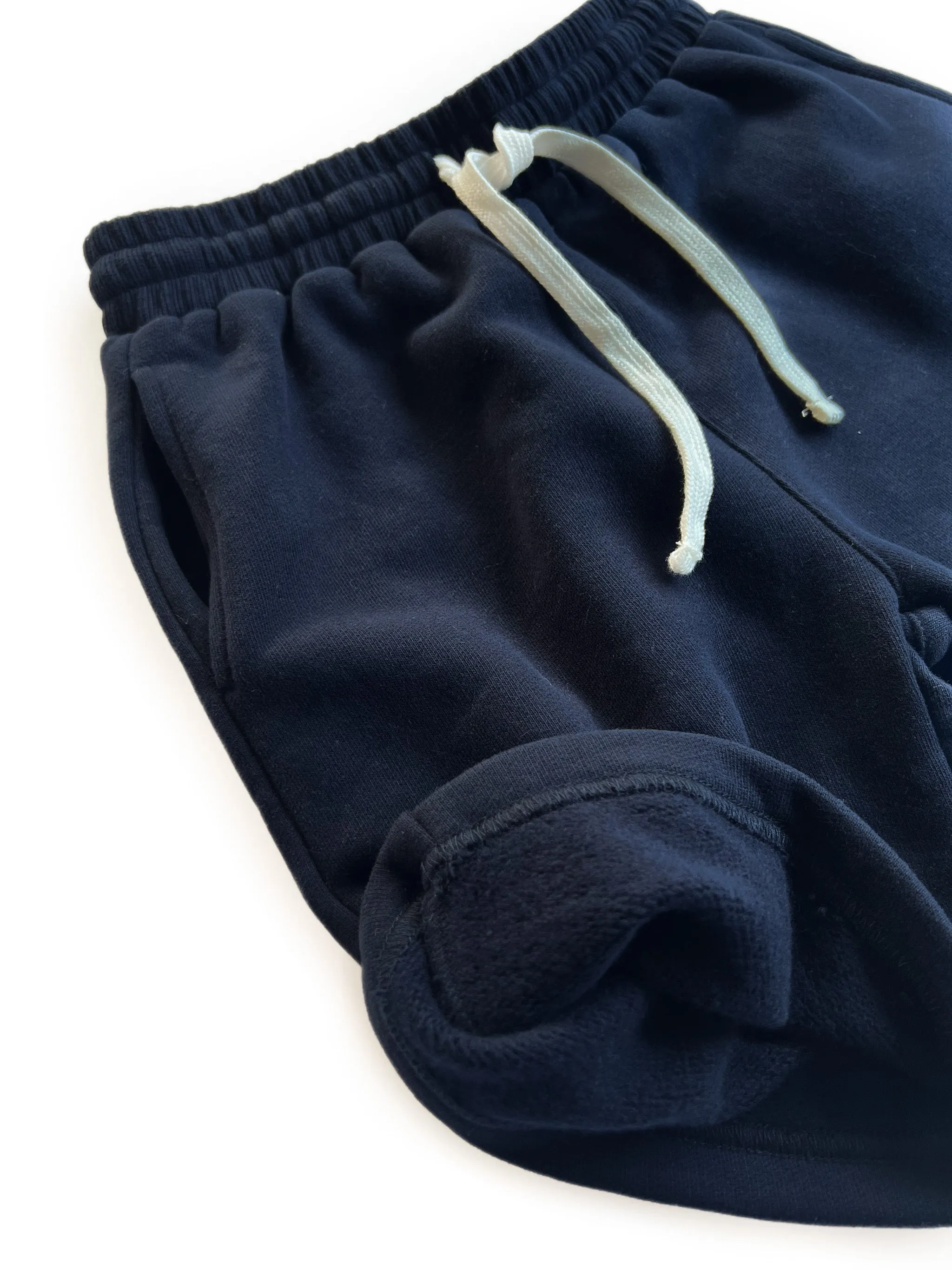 Basic Sweatshort - Navy