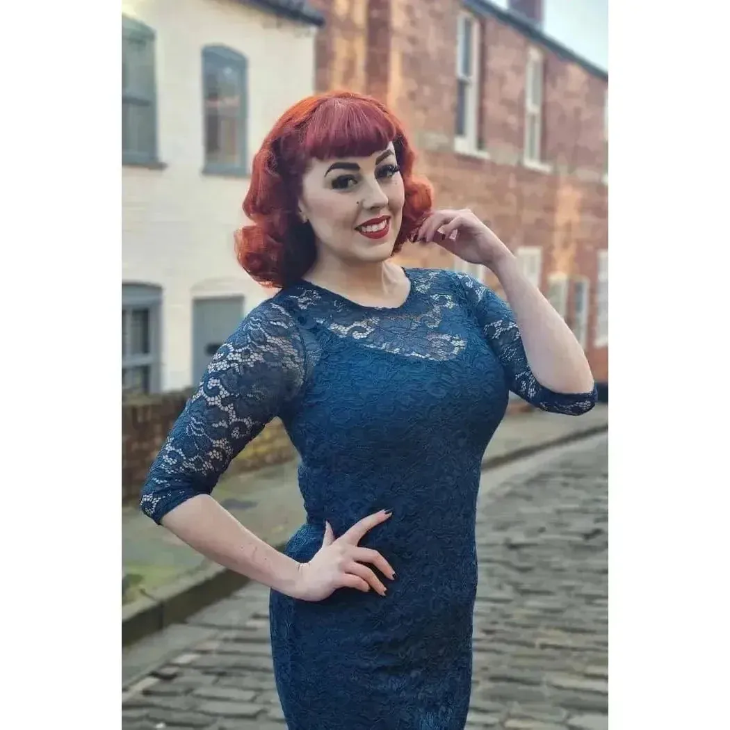 Beatrice Dress - Teal