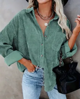 BELLA - VINTAGE CORDUROY SHIRT