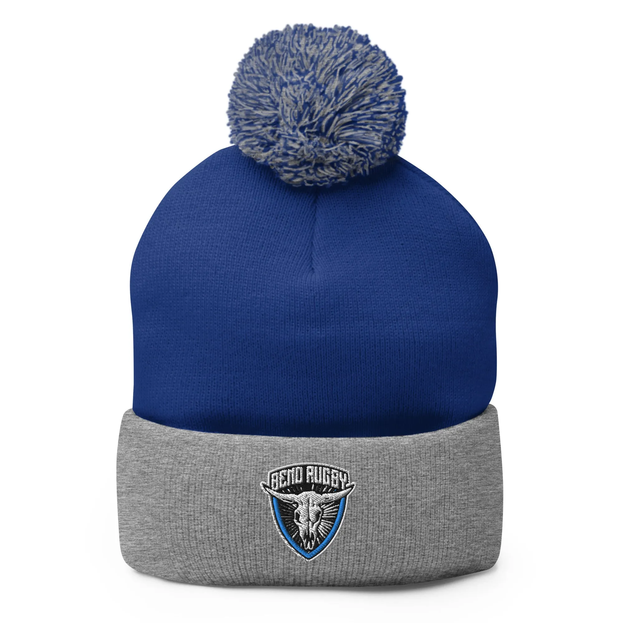 Bend Rugby Pom-Pom Beanie