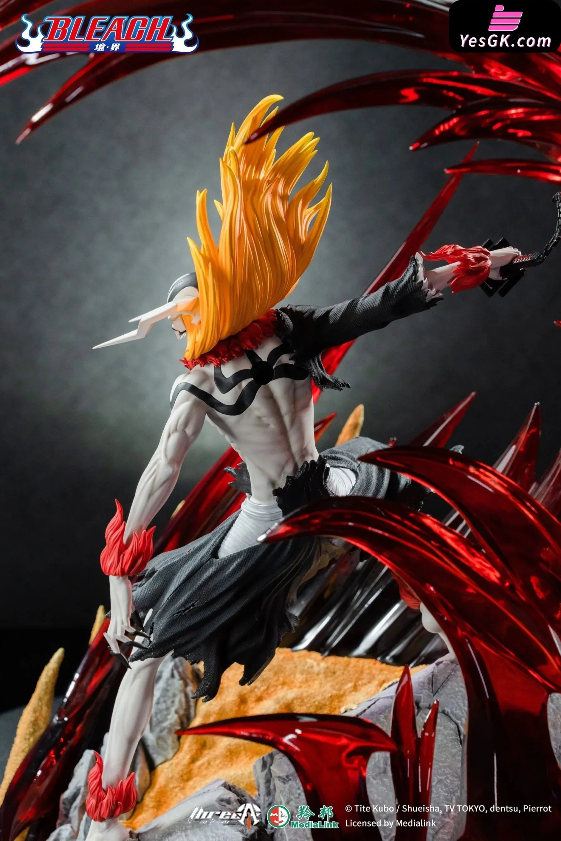 Bleach Hollow Form Kurosaki Ichigo (Licensed) Resin Statue - Three Artisan Studio [In-Stock]