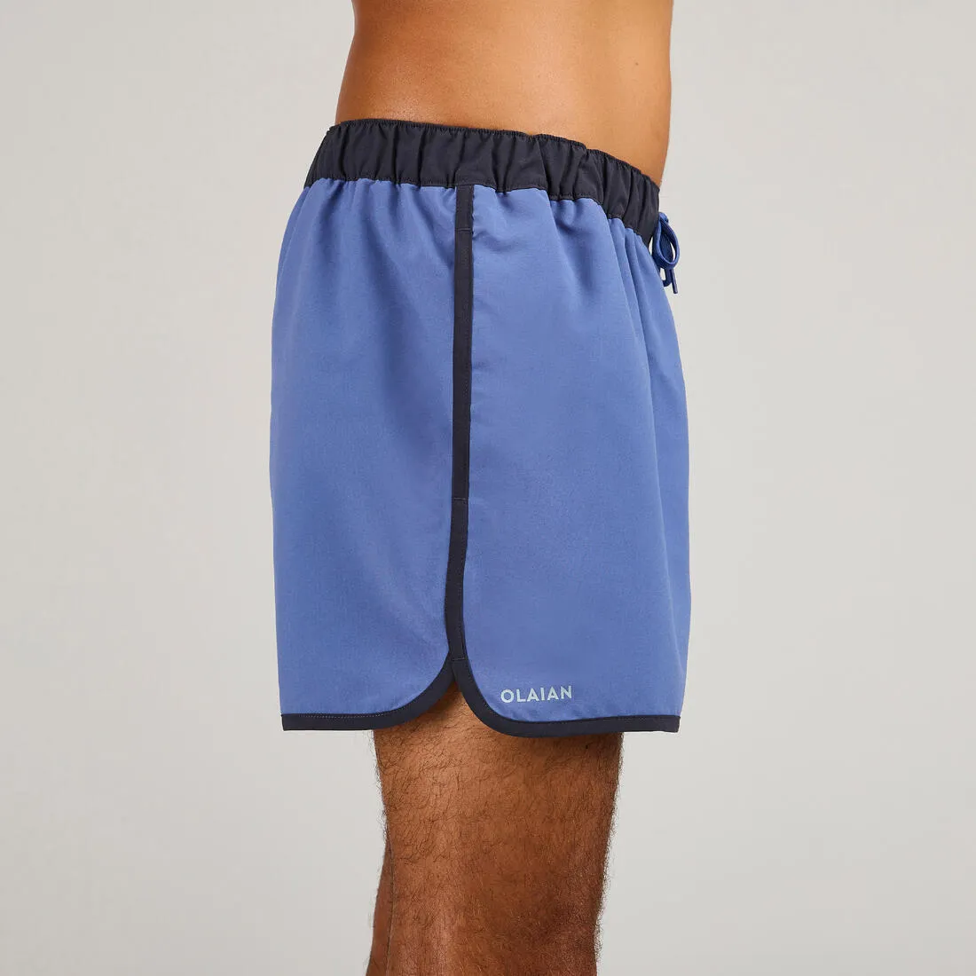 Boardshort surf 100 short SUNSTRIPEGREEN