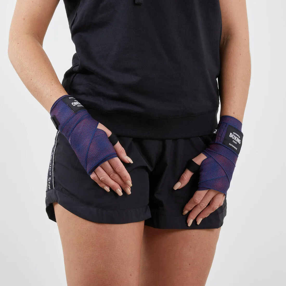 Boxing Wraps 3 m - Blue/Red