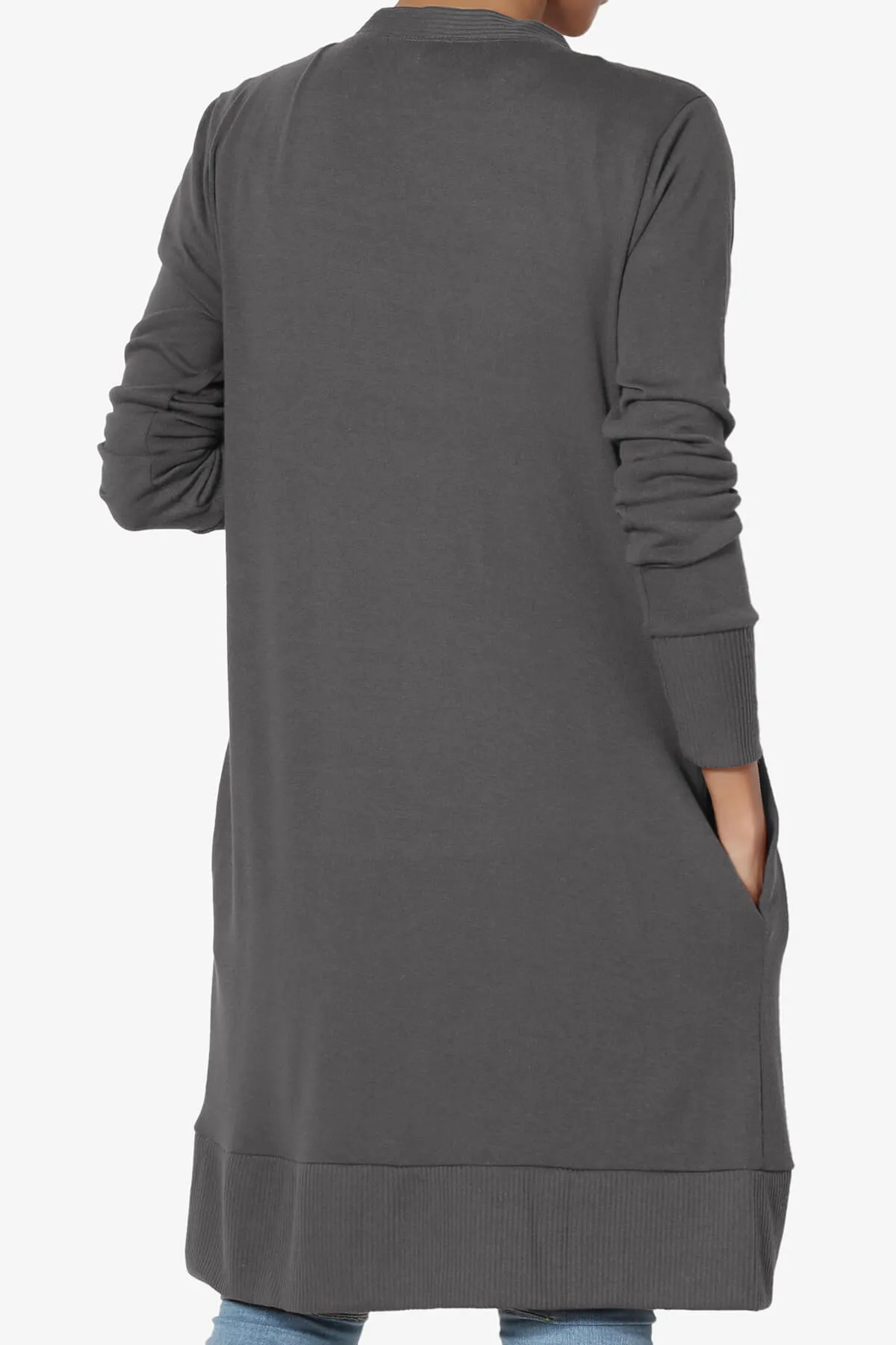 Braeden Snap Button Long Cardigan