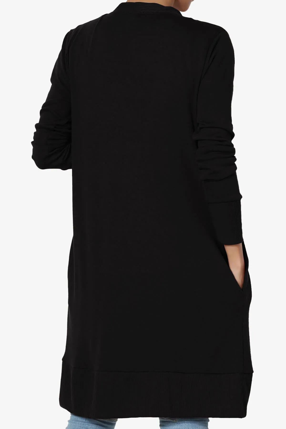 Braeden Snap Button Long Cardigan
