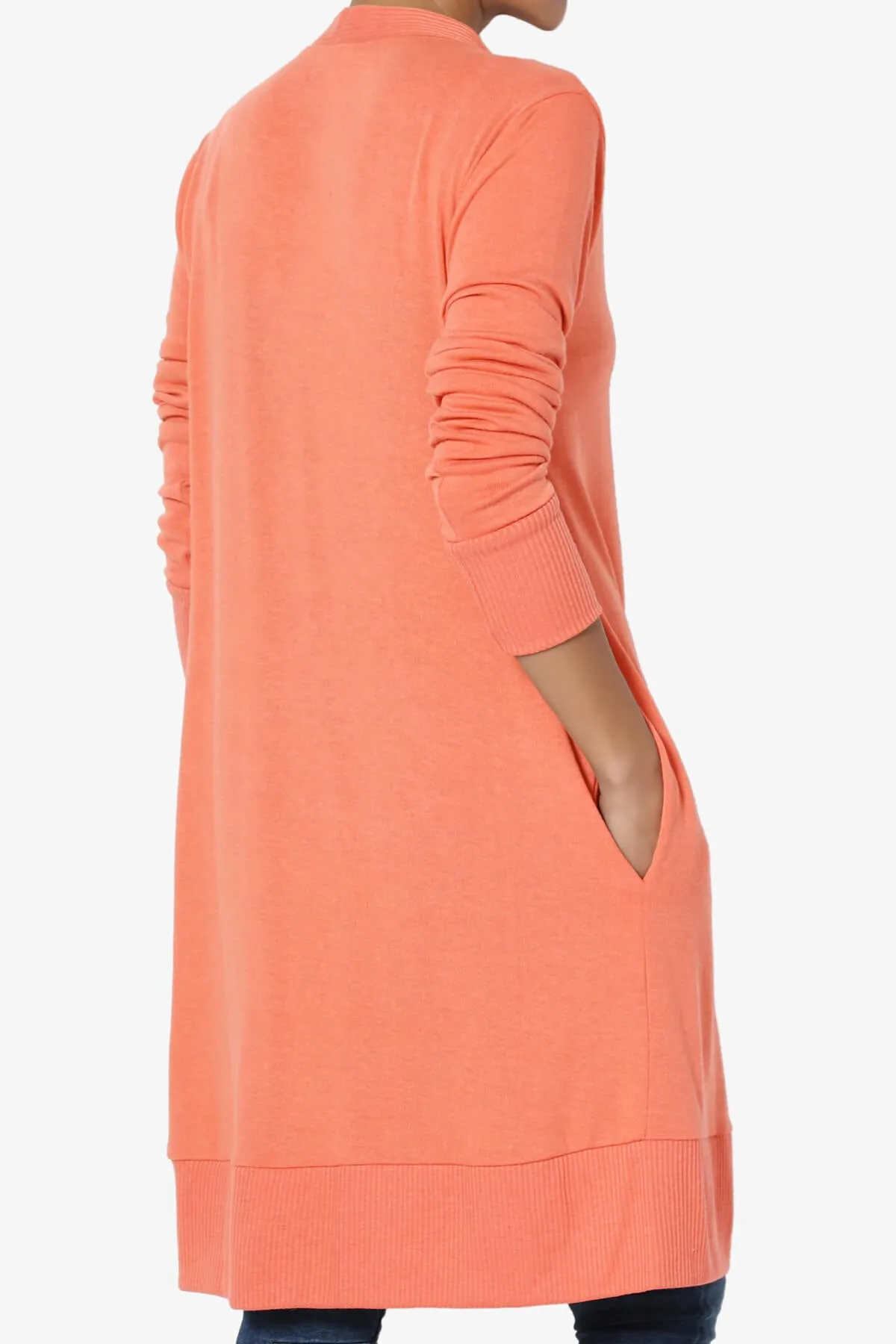 Braeden Snap Button Long Cardigan