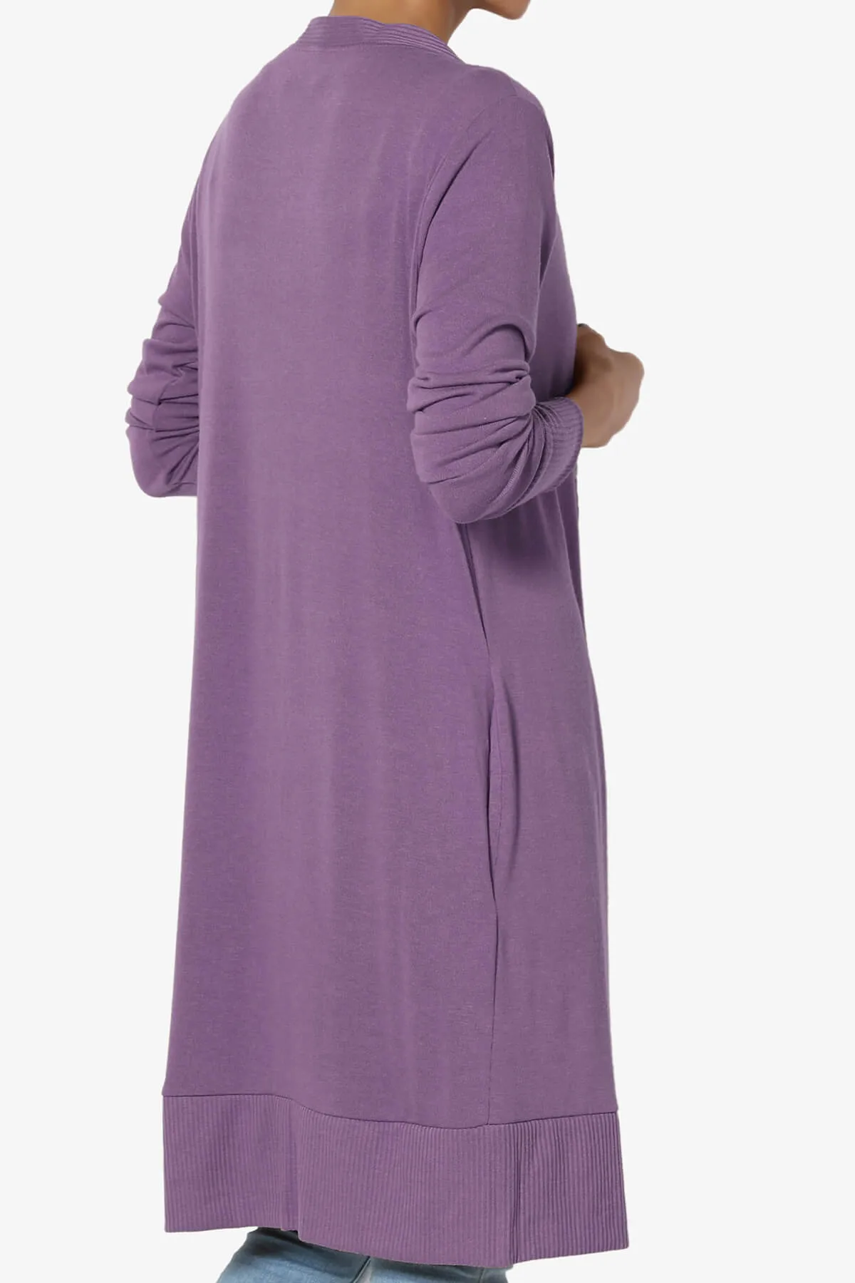 Braeden Snap Button Long Cardigan
