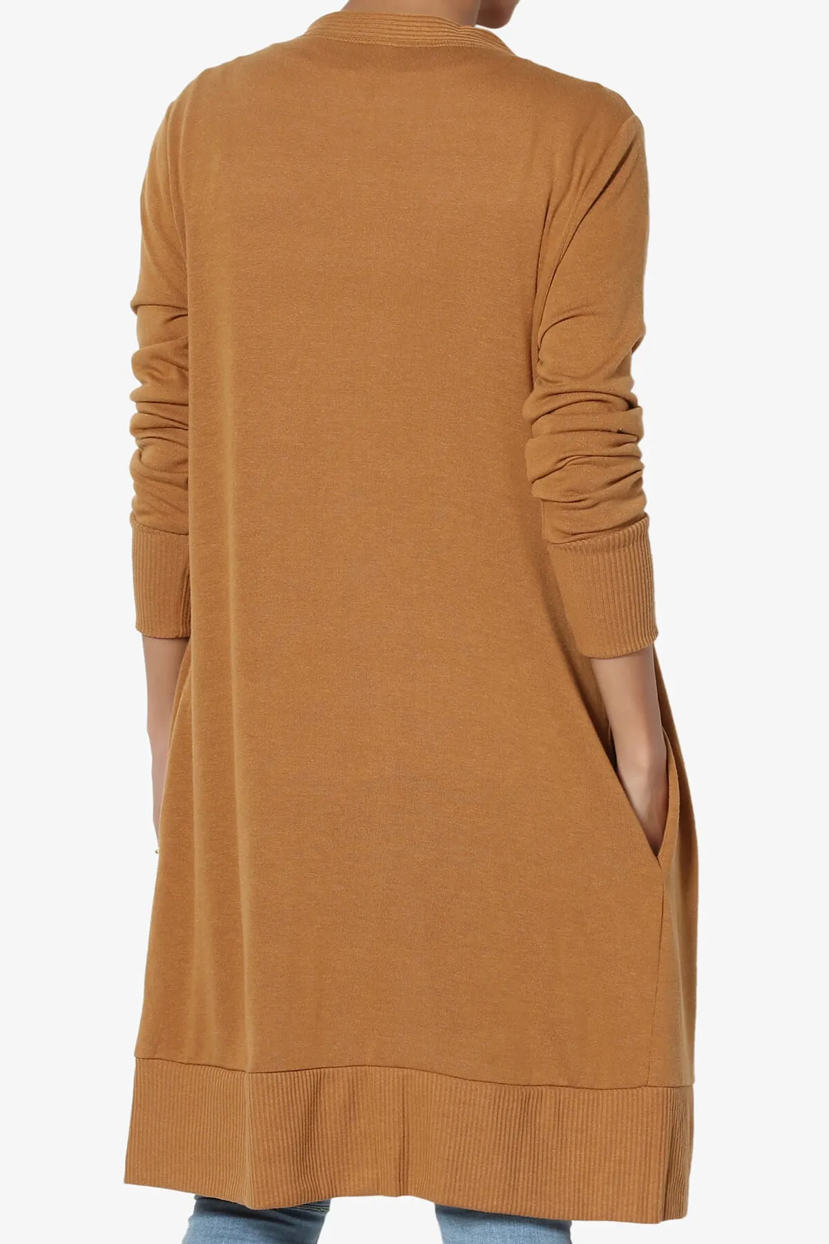 Braeden Snap Button Long Cardigan