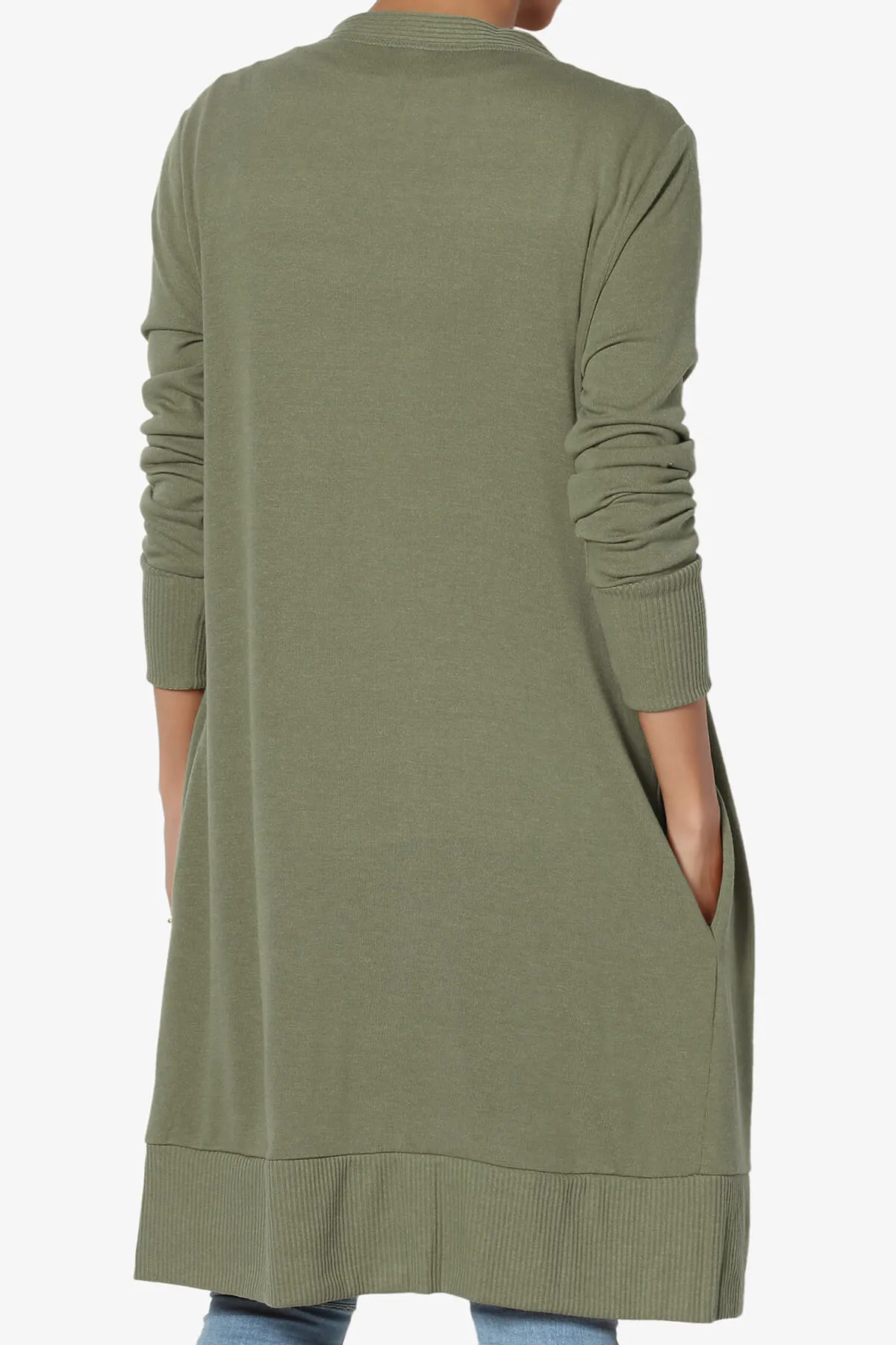 Braeden Snap Button Long Cardigan