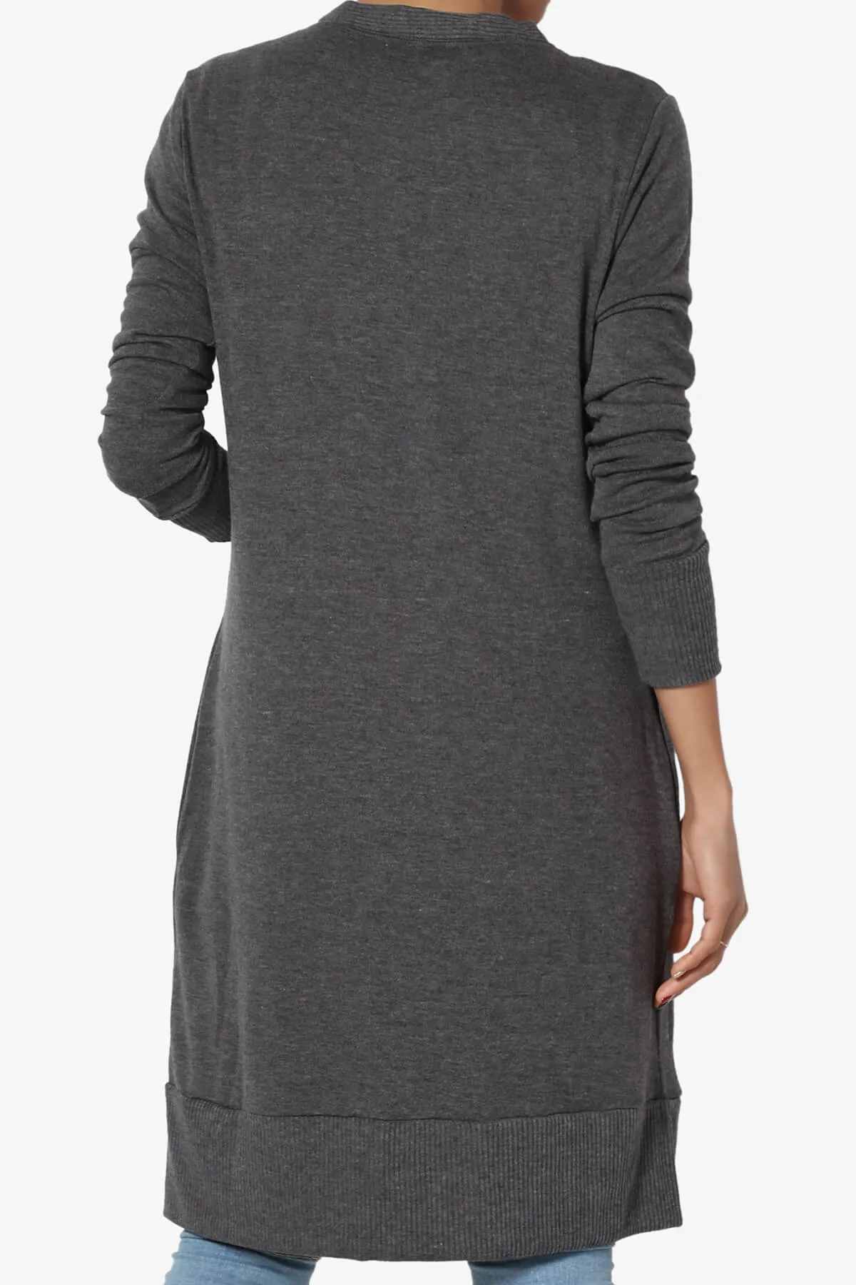 Braeden Snap Button Long Cardigan