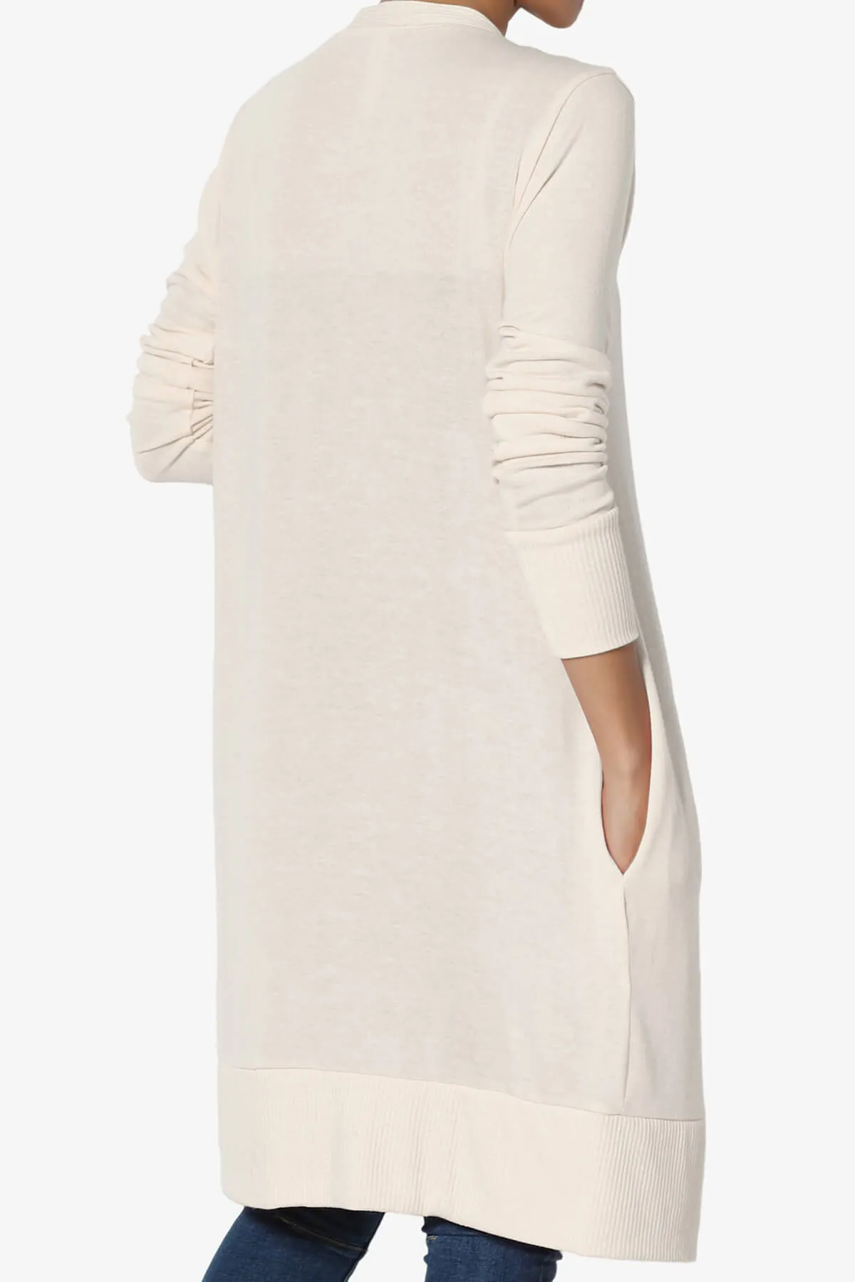 Braeden Snap Button Long Cardigan